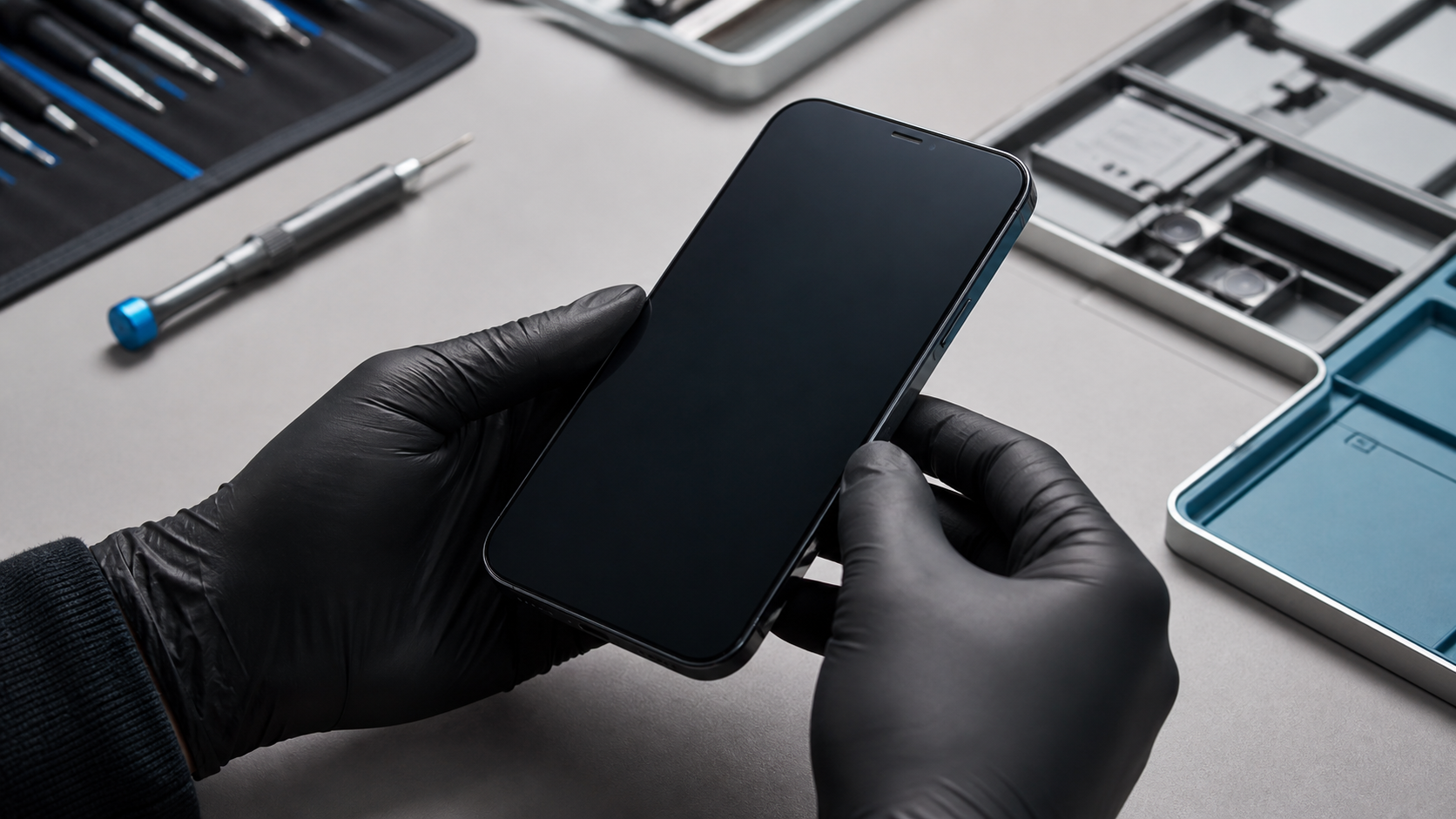 iPhone 12 Pro Max ahize ve ses tamiri sonrası kalite kontrol