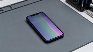 iPhone 13 ekran tamiri için teknik servis ön incelemesi