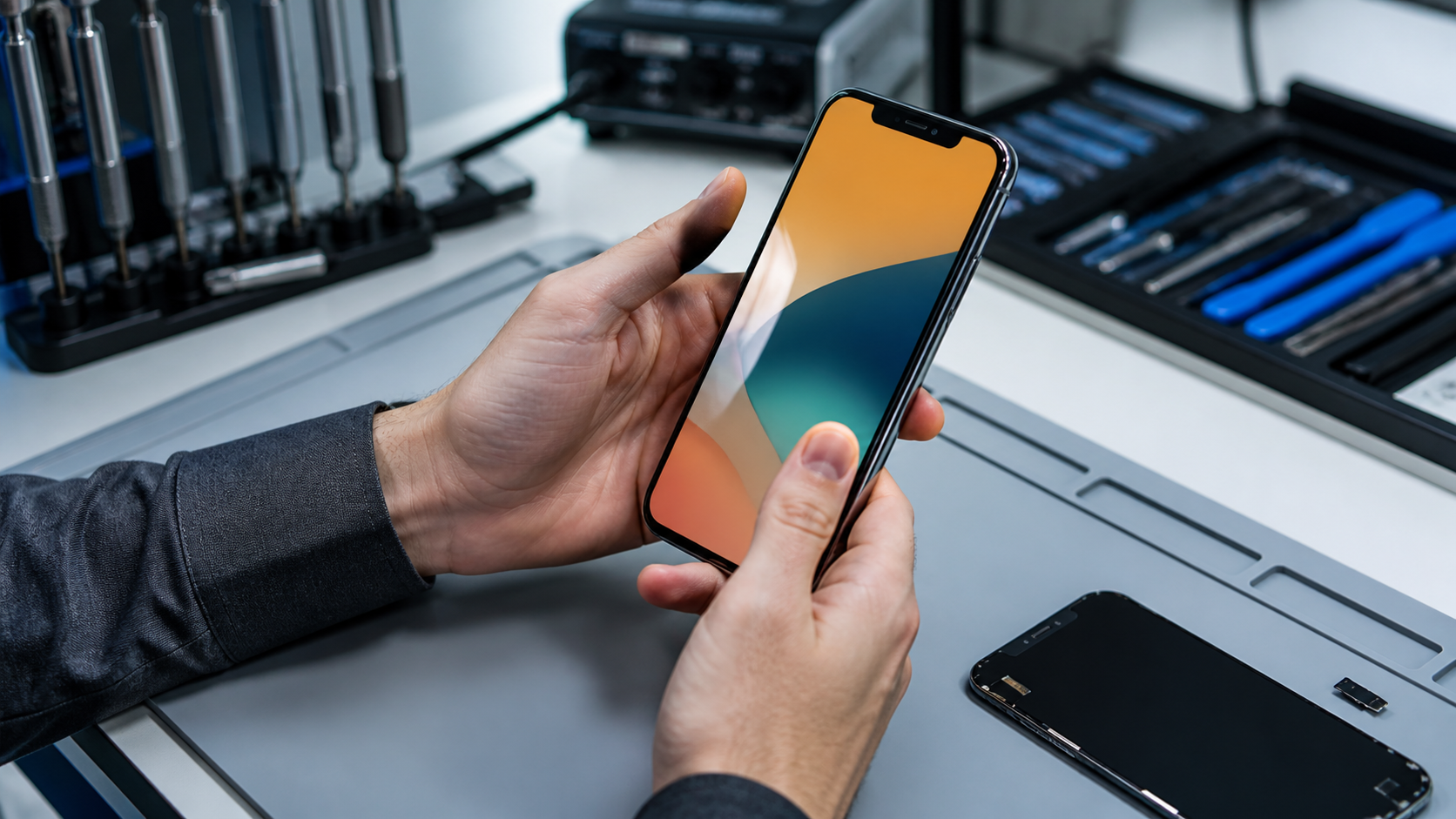 iPhone 13 Pro kamera tamiri sonrası kalite kontrol