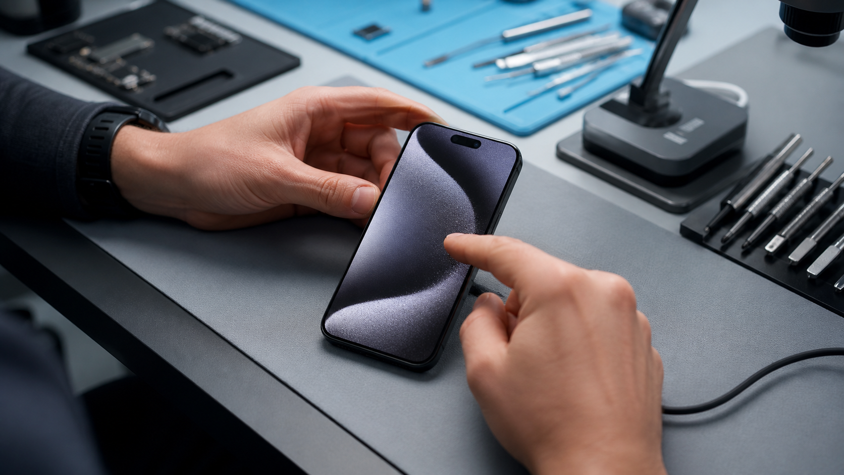 iPhone 17 pil değişimi sonrası kalite kontrol