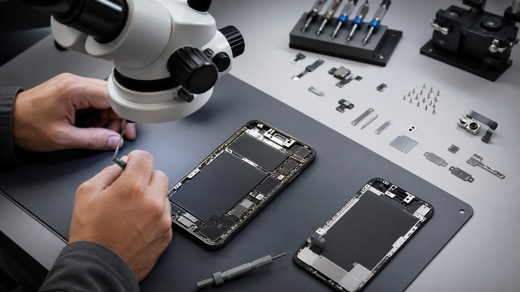 iPhone 18 pil, şarj hattı, ekran ve anakart güç devreleri diagnostik kontrolü