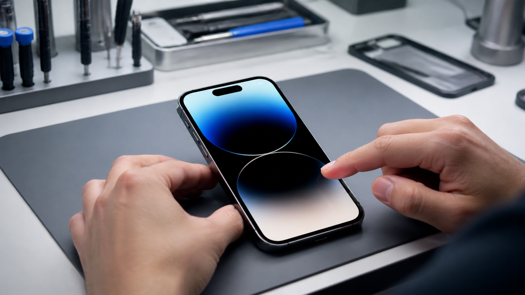 iPhone 18 ekran tamiri sonrası kalite kontrol