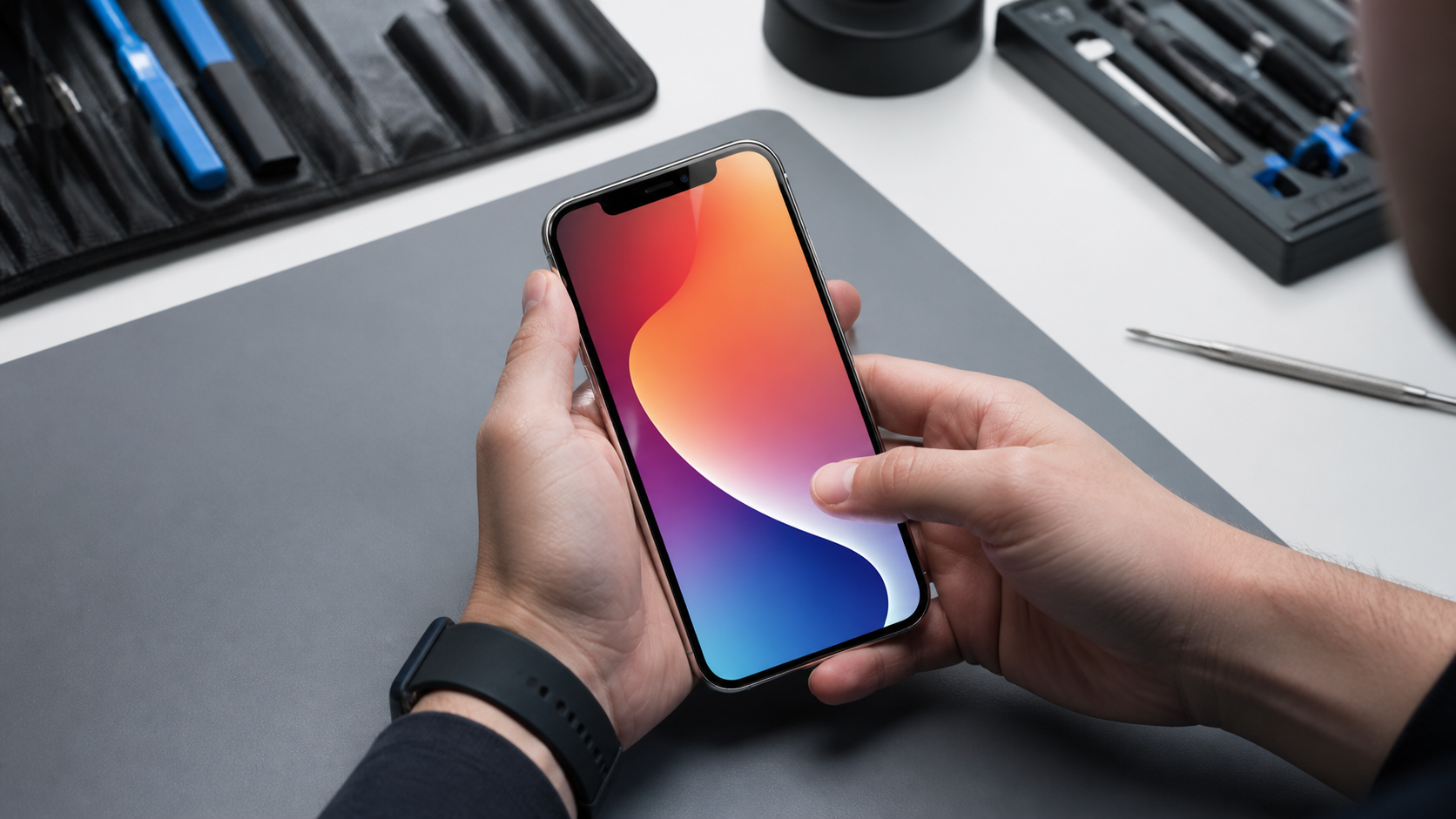iPhone 18 Face ID tamiri sonrası kalite kontrol