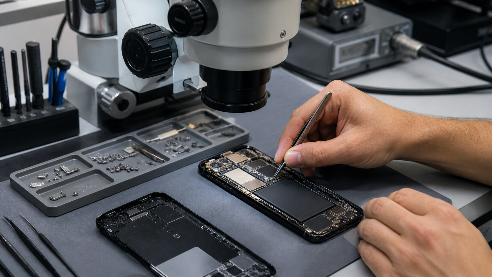 iPhone 18 pil hücresi, pil bağlantısı ve güç yönetimi diagnostik kontrolü