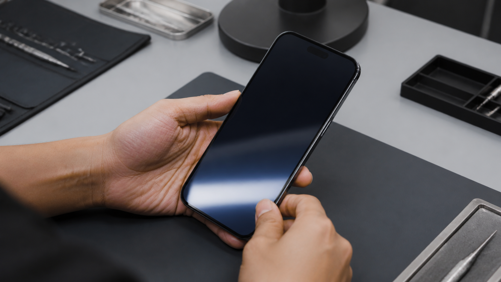 iPhone 18 Pro Max ısınma ve kapanma tamiri sonrası kalite kontrol