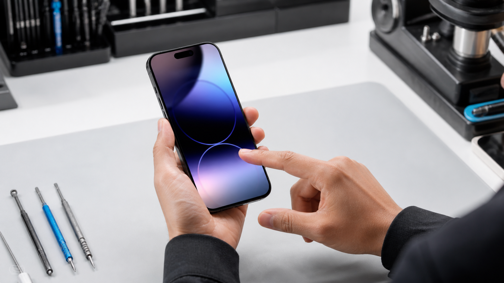 iPhone 18 Pro Max kamera tamiri sonrası kalite kontrol