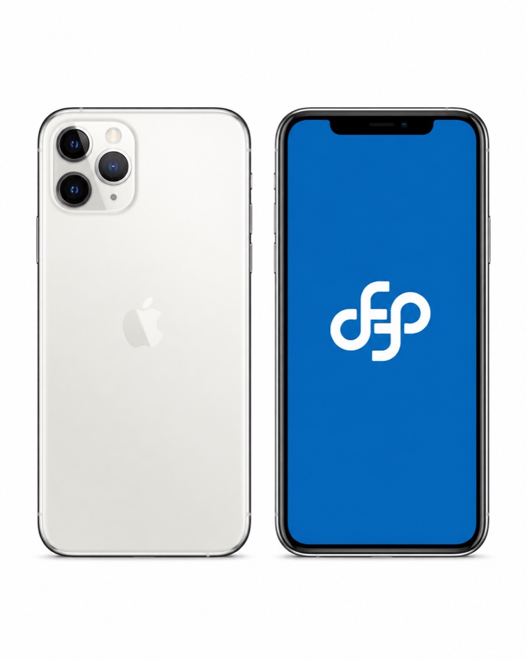 iPhone 11 Pro Max ön ve arka görünüm – Fppro