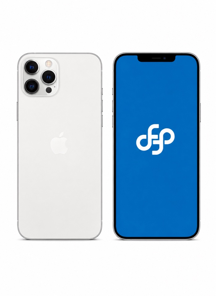 iPhone 12 Pro Max ön ve arka görünüm – Fppro