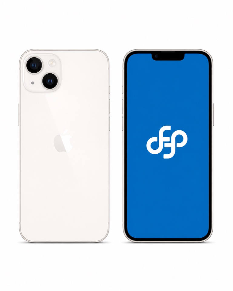 iPhone 13 ön ve arka görünüm – Fppro