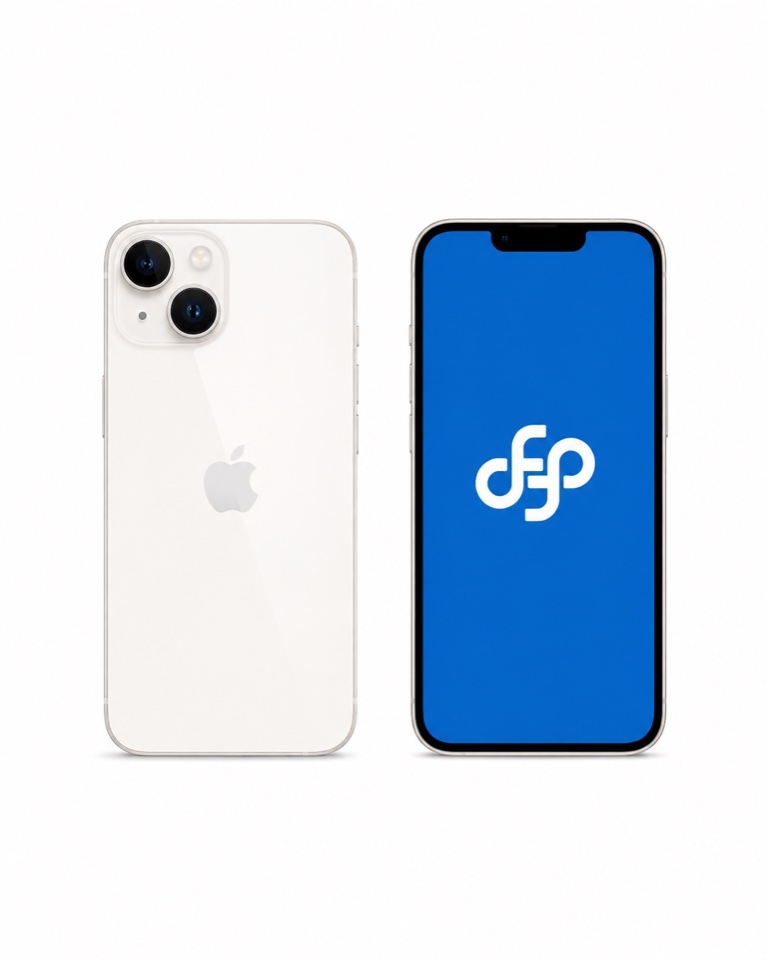 iPhone 14 ön ve arka görünüm – Fppro