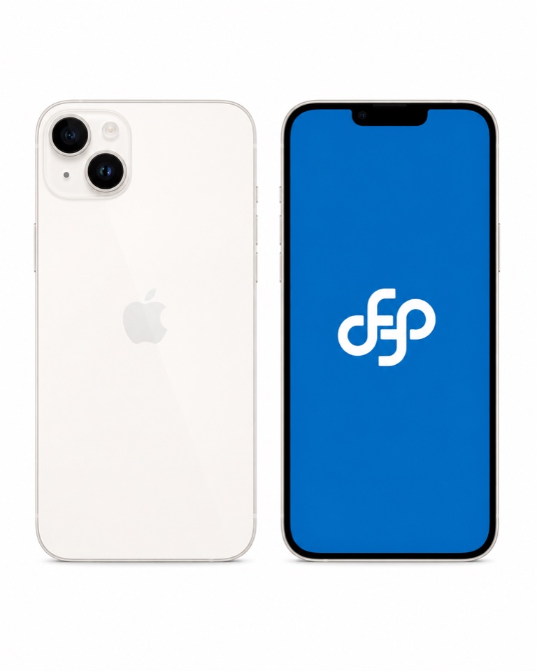 iPhone 14 Plus ön ve arka görünüm – Fppro