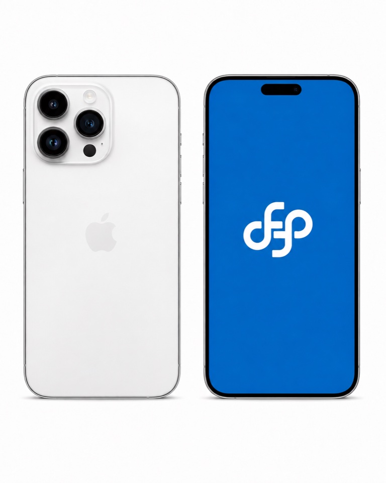 iPhone 14 Pro ön ve arka görünüm – Fppro