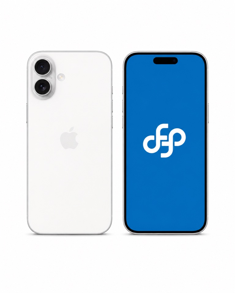 iPhone 16 ön ve arka görünüm – Fppro
