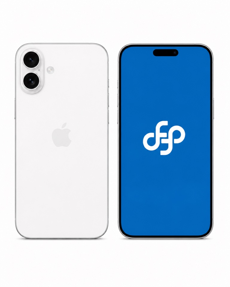 iPhone 16 Plus ön ve arka görünüm – Fppro