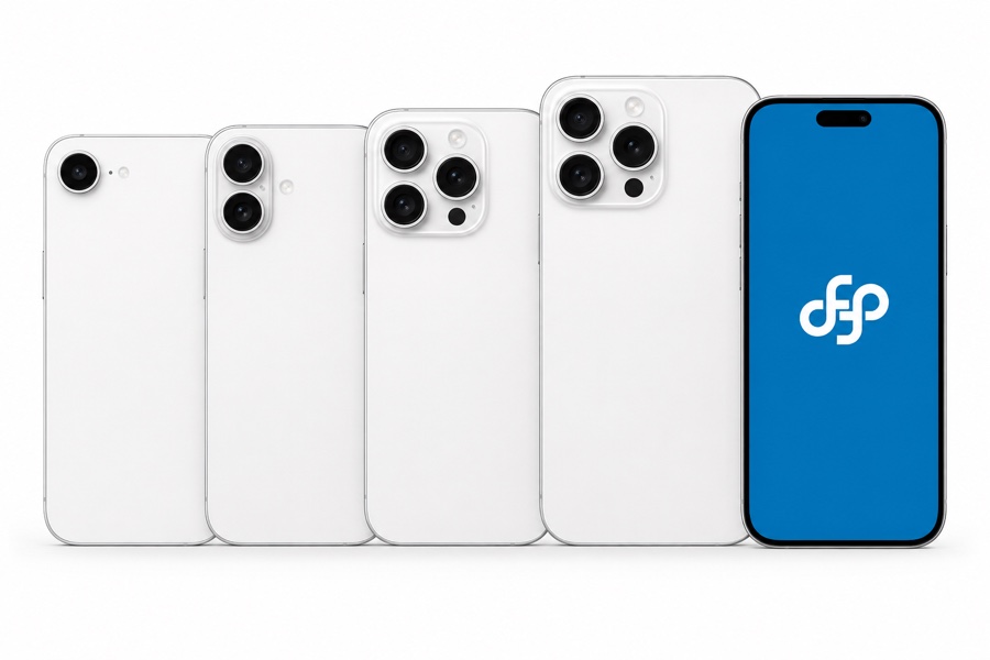 iPhone 16e, iPhone 16, iPhone 16 Plus, iPhone 16 Pro, iPhone 16 Pro Max – Fppro seri seçimi