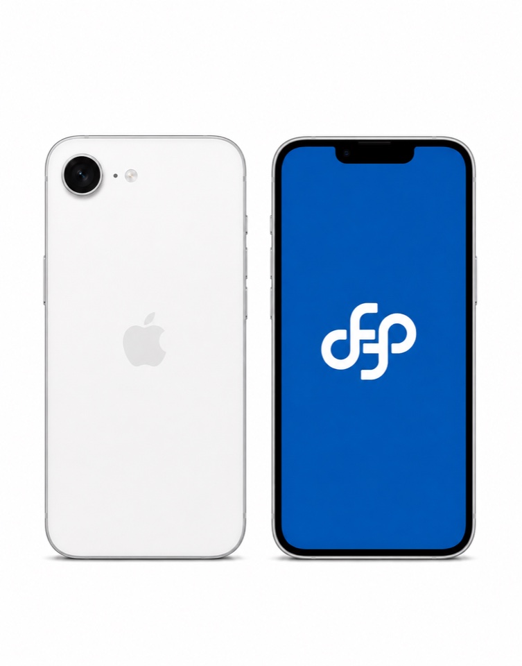 iPhone 17e ön ve arka görünüm – Fppro