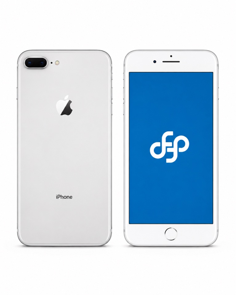 iPhone 8 Plus ön ve arka görünüm – Fppro