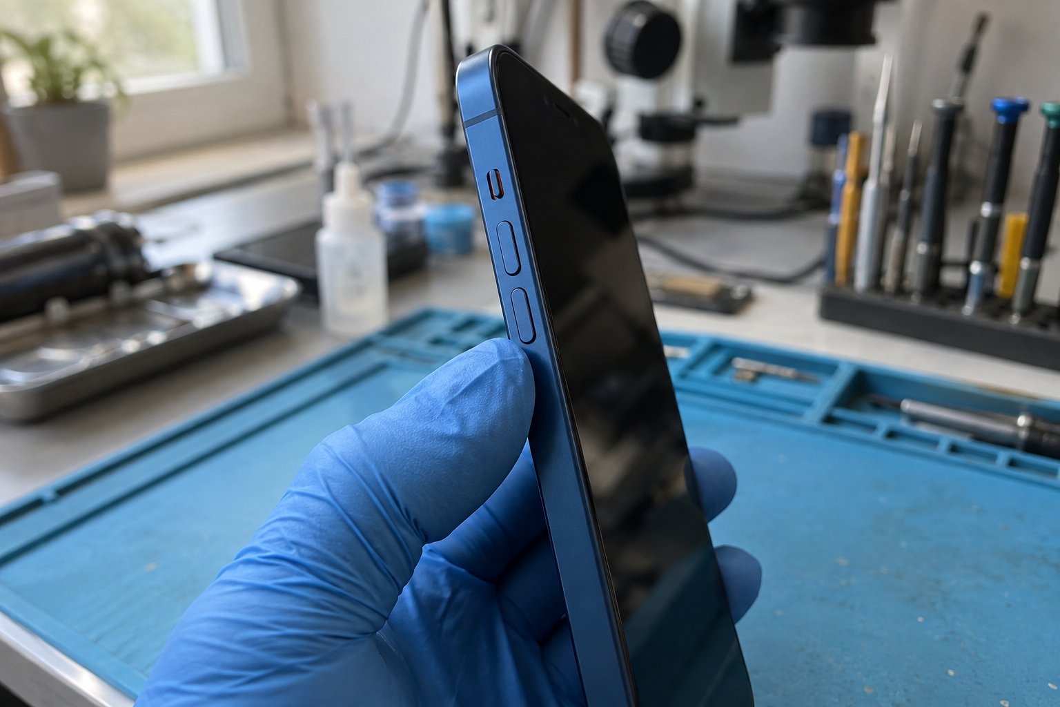 iPhone sol kenarındaki ses açma ve kısma düğmeleri