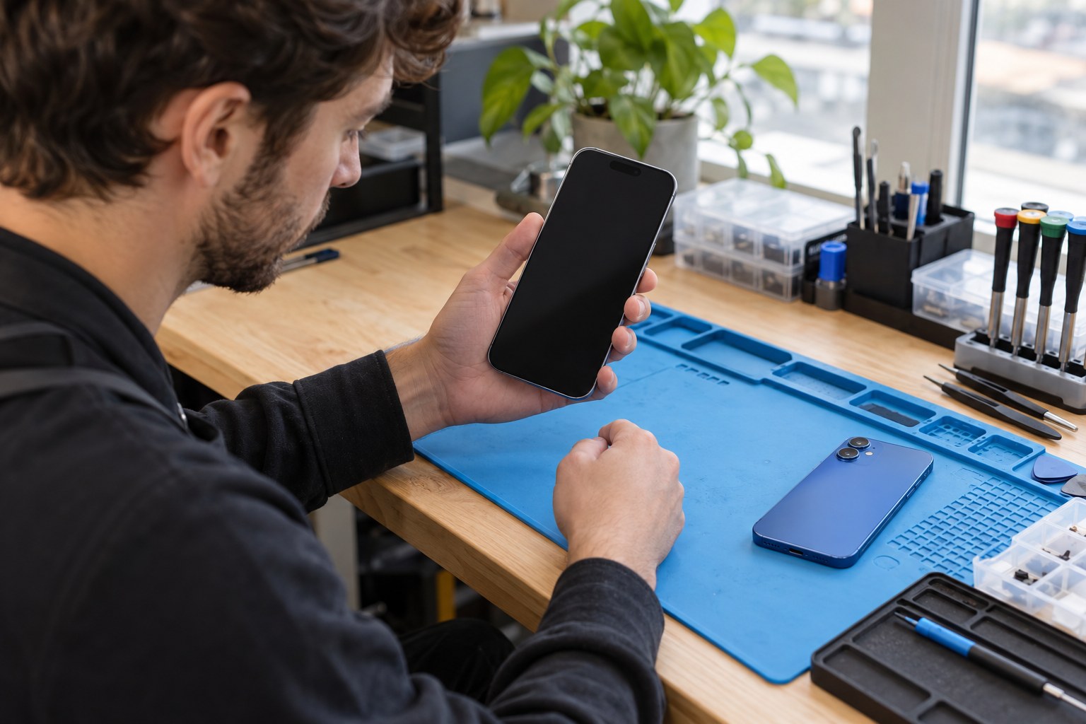 İkinci el iPhone seçiminde günlük kullanım değerlendirmesi — temsili atölye görseli