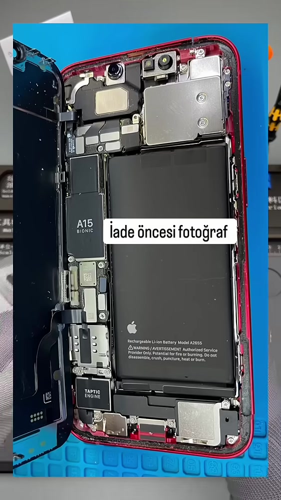 Önceki servis fotoğrafıyla güncel durumun karşılaştırılması
