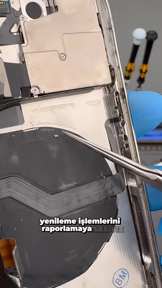 İşlem görmüş parçaların yakından gösterilmesi