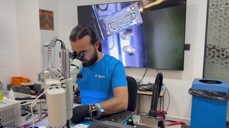 Soket bölgesinde yürütülen hassas çalışma