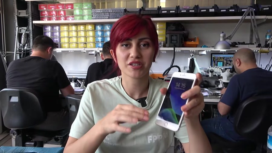 iPhone 6s Plus’taki görüşme şikâyetinin anlatılması