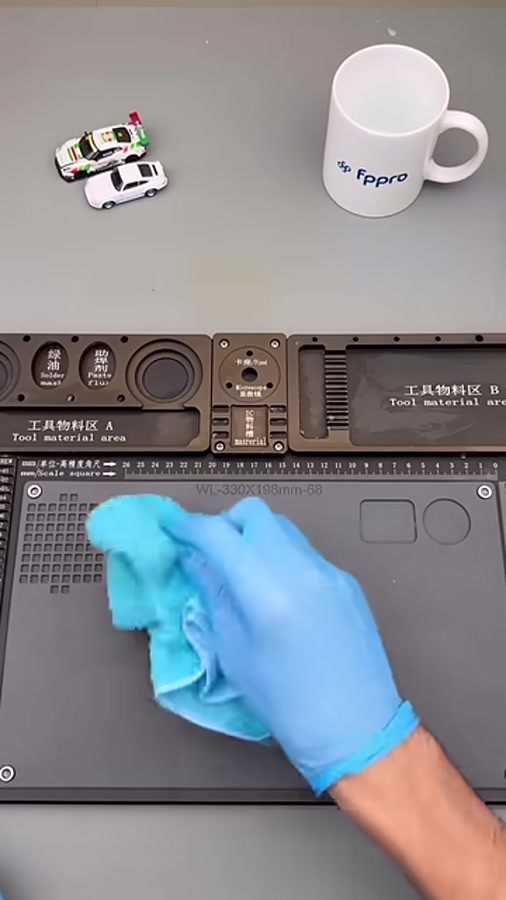 Teklif kapsamının anlatıldığı videodaki çalışma tezgâhı