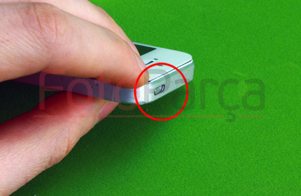İphone açma kapama tuşu içeri kaçtı